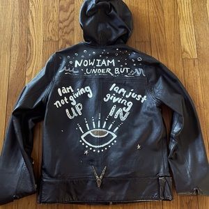 Vintage Leather Jacket Size Small